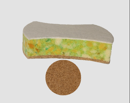 Eco-friendly scouring pad